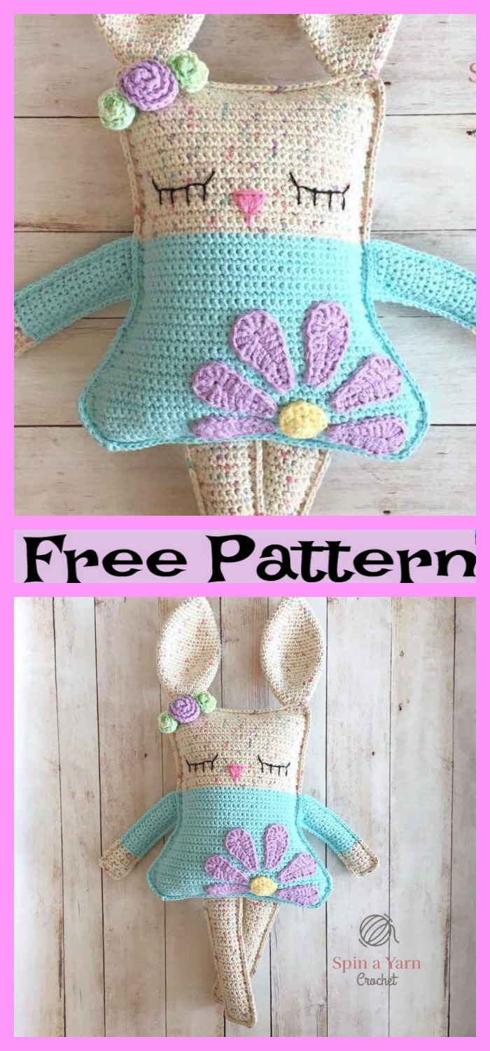 diy4ever-Crochet Bunny Amigurumi - Free Patterns 