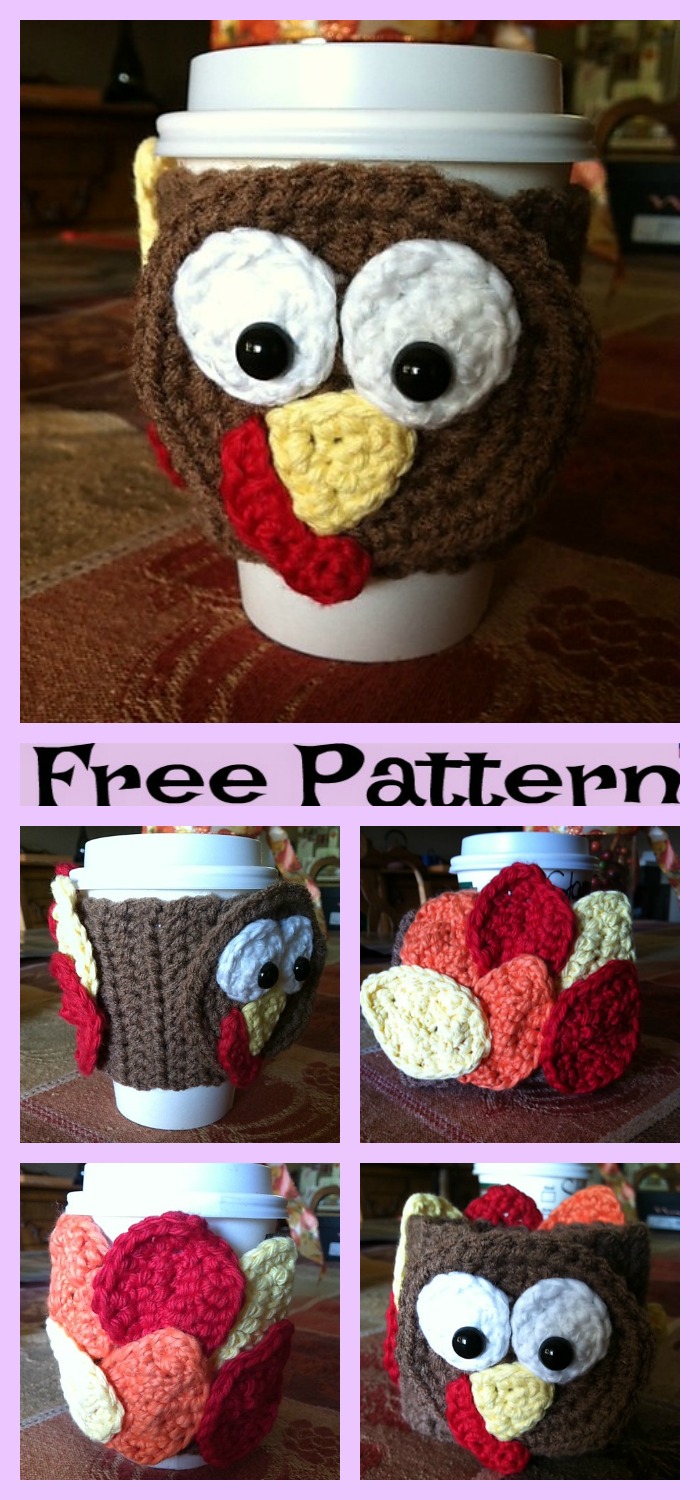 diy4ever-Crochet Heart Turkey - Free Patterns 