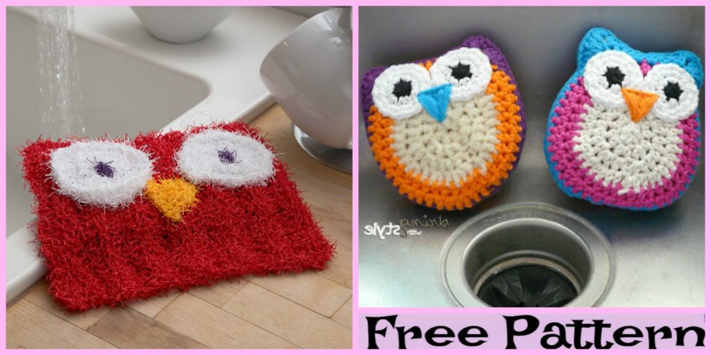 Knit Wise Owl Scrubby - Free Pattern