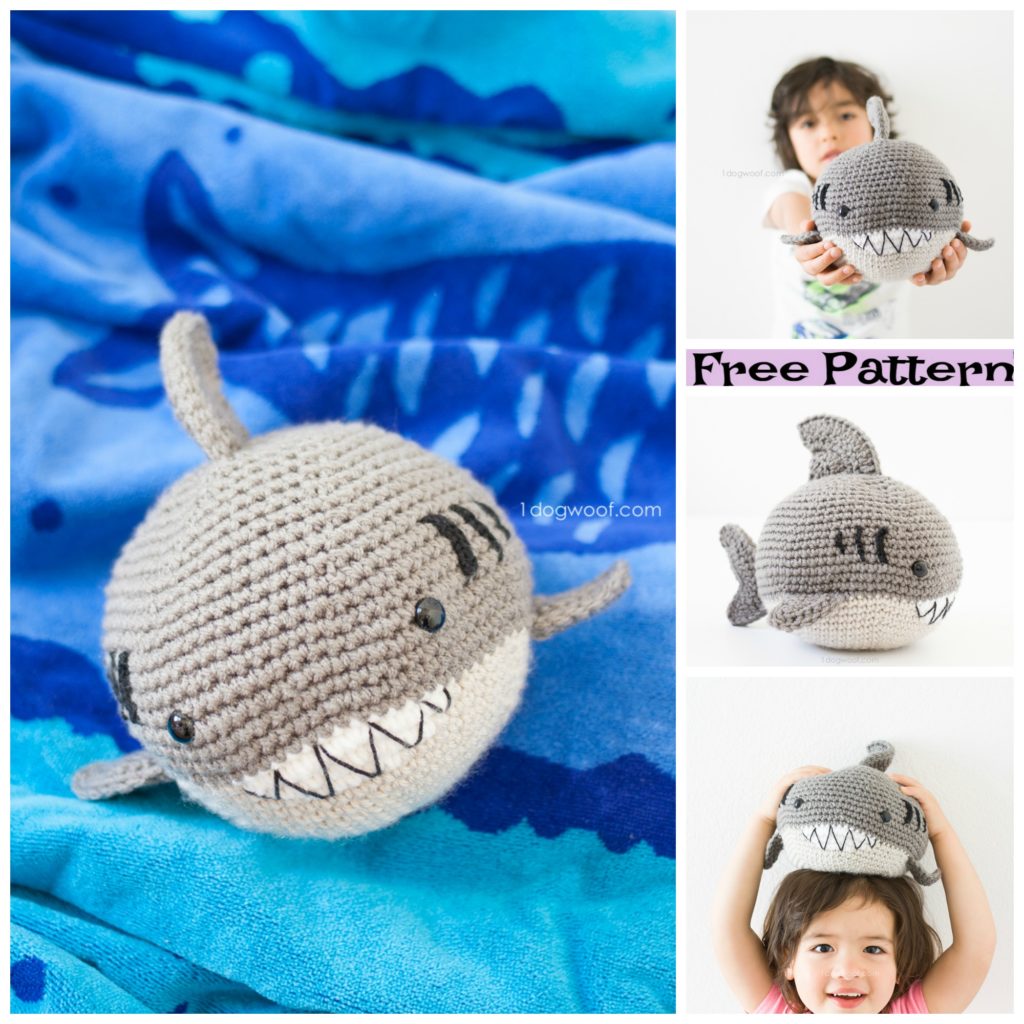 diy4ever-Crochet Shark Amigurumi - Free Patterns 