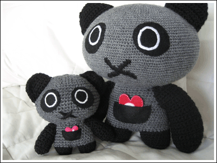 Cute Crochet Pandas - Free Patterns