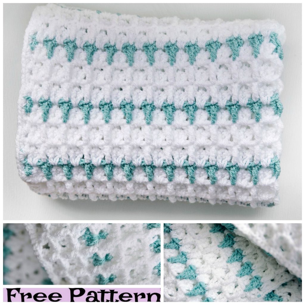 diy4ever-6 Cozy Crochet Baby Blanket Free Patterns