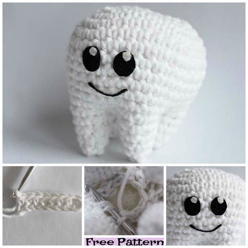 Crochet Tooth Fairy - Free Patterns
