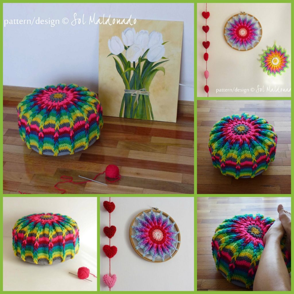 Crochet Home Floor Pouf Patterns
