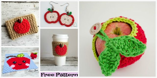 Cute Crochet Apple Free Patterns
