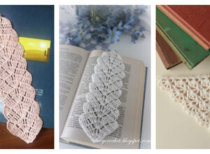 Crochet  Lace Bookmark – Free Patterns