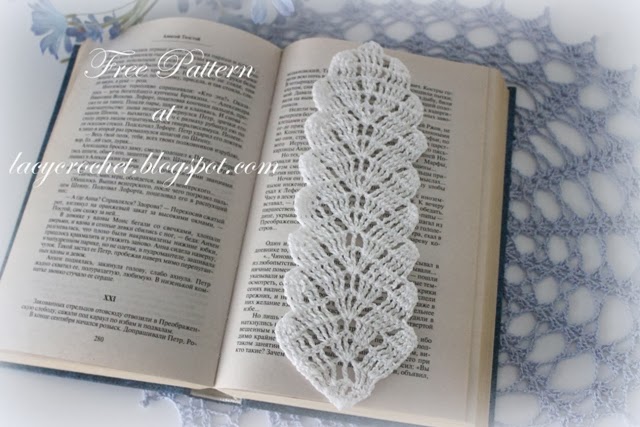 Crochet Lace Bookmark – Free Patterns