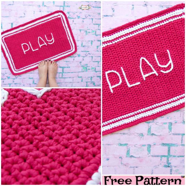 Useful Crochet Home Rug - Free Patterns 