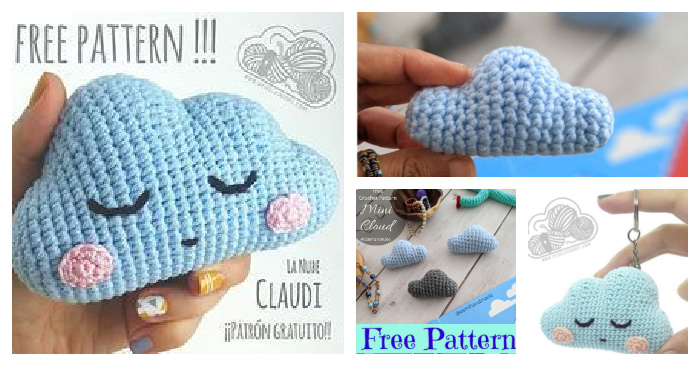 amigurumi pattern crochet cloud home decor home decor toys pattern Crochet cloud PDF Pattern
