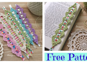Crochet Celebration Bookmark – Free Pattern
