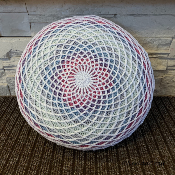 Crochet Dreamcatcher Pillow - Free Pattern