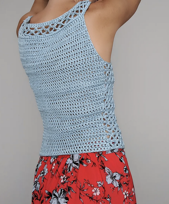 Crochet Lace Summer Top - Free Pattern