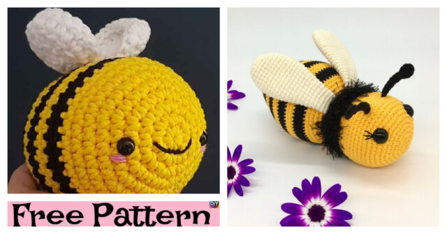 Crochet Amigurumi Bumblebee – Free Patterns