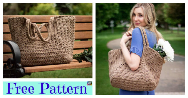 Crochet Cove Tote Bag – Free Pattern