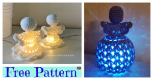 Crochet Cute Angel Light - Free Patterns