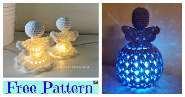 Crochet Cute Angel Light – Free Patterns