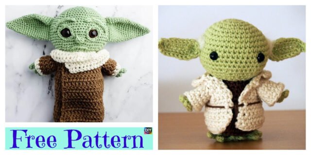 Crochet Star Wars Yoda Amigurumi – Free Patterns
