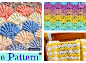 Unique Crochet Shell Stitch Blanket – Free Patterns