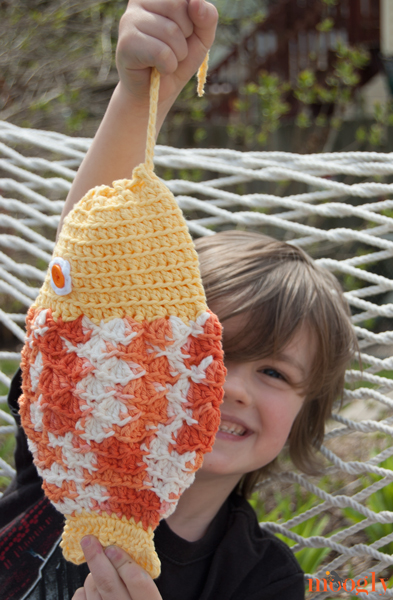 Fantastic Crochet Fish Bag - Free Patterns