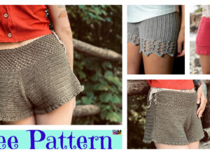 Pretty Crochet Lace Shorts – Free Patterns