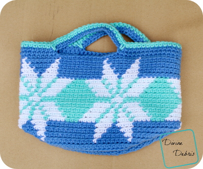 Pretty Crochet Snowflake Basket - Free Patterns