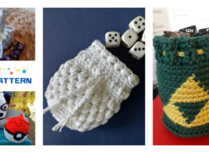 Crochet Dice Bag FREE Patterns