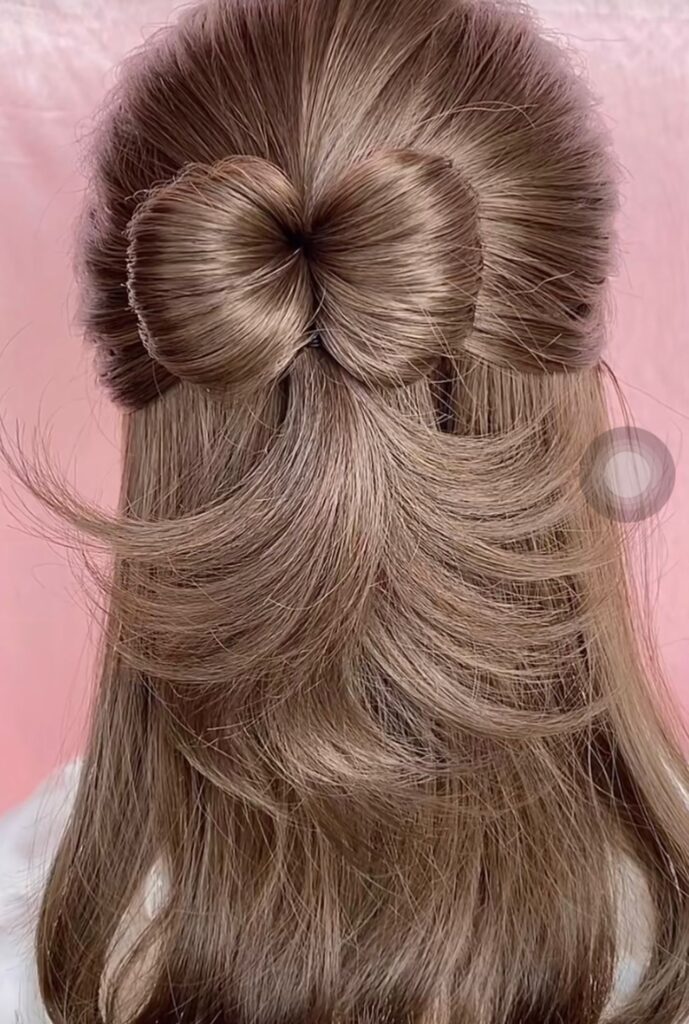 DIY Butterfly Bow Hairstyle 