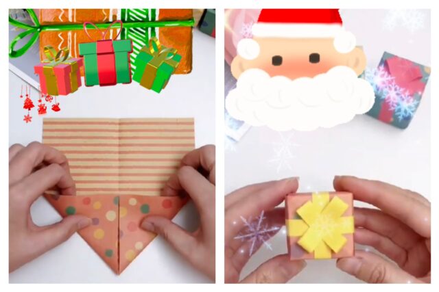 DIY Christmas Gift Box Tutorial